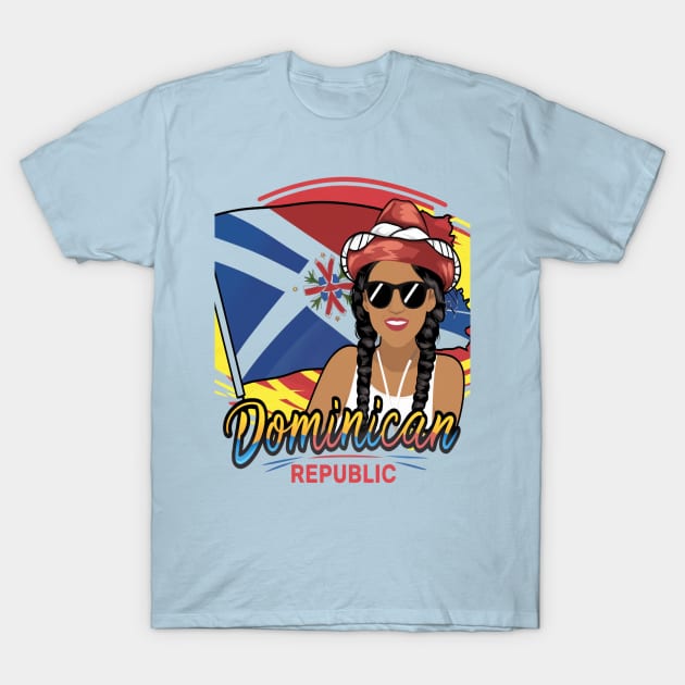 Dominican Republic T-Shirt by Hunter_c4 "Click here to uncover more designs"